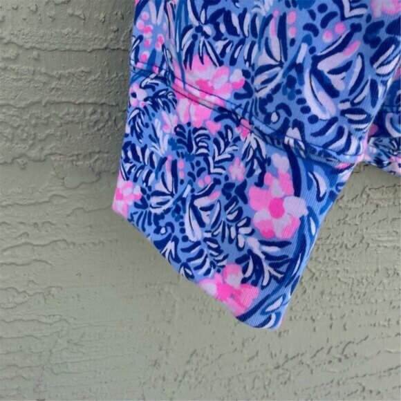 Lilly Pulitzer Women's XL Blue Leona Zip Up Jacket Long Sleeve Casual - Picture 11 of 11